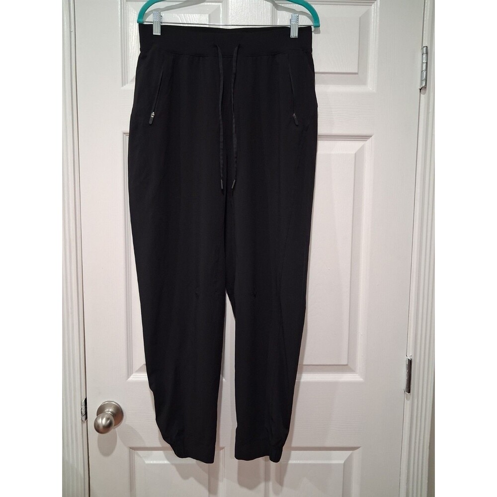Lululemon Surge Jogger Black Running Pants Mens Size 10 pre-owned - Picture 2 of 16